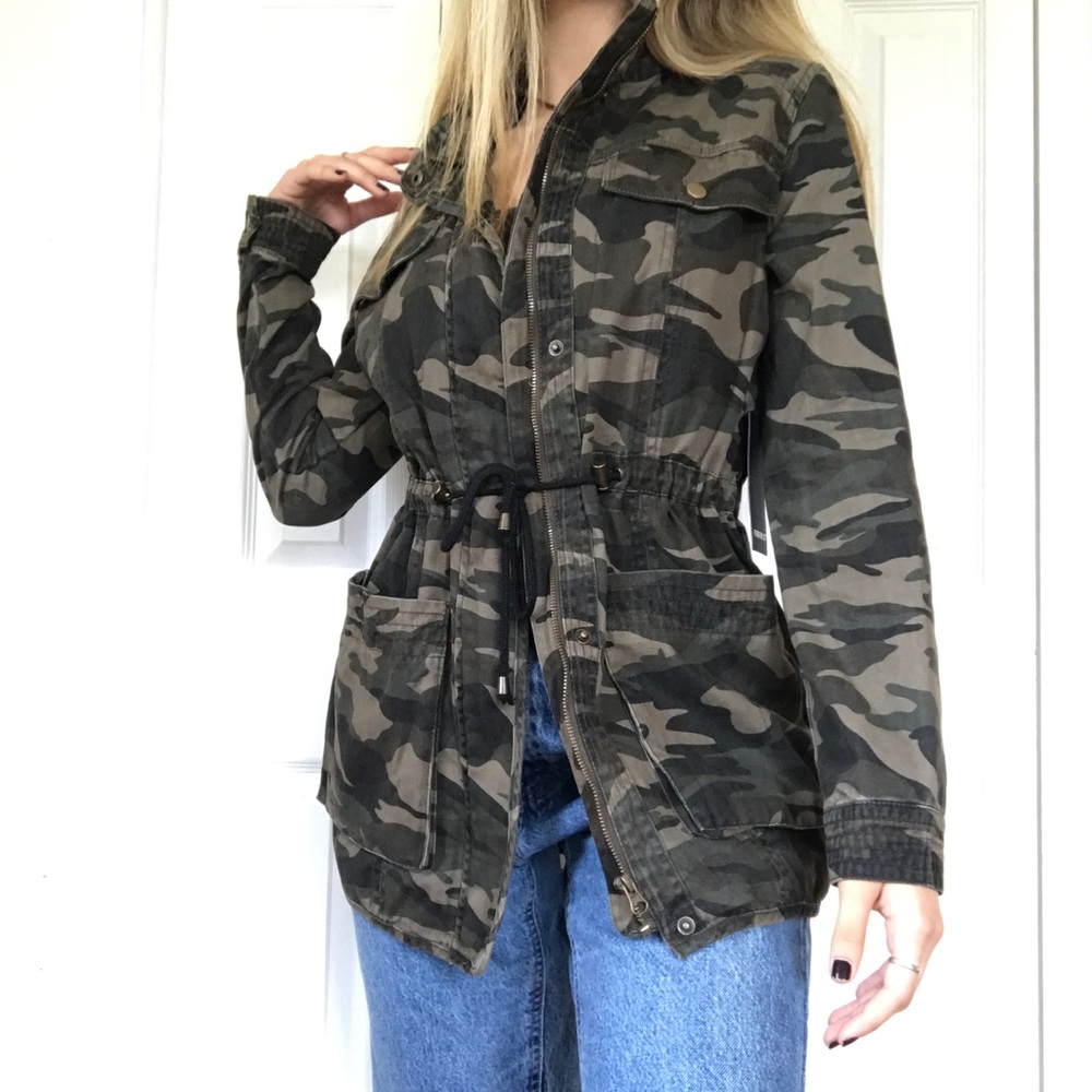 BRAND NEW Camo Utility Jacket